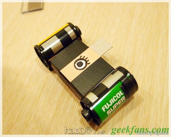 制作自制火柴盒相机