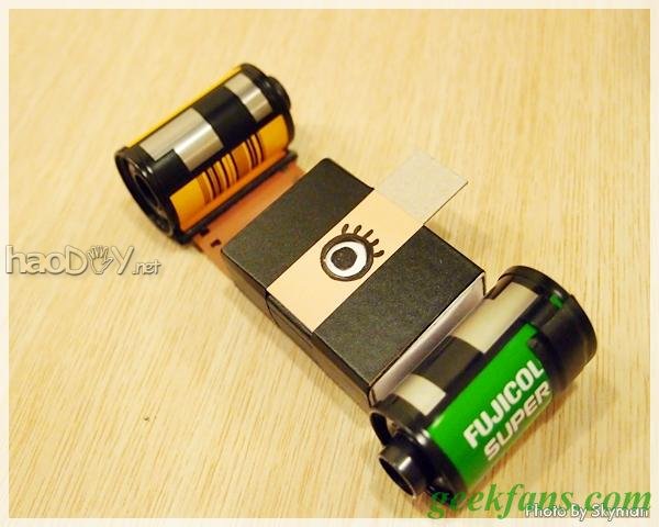 制作自制火柴盒相机