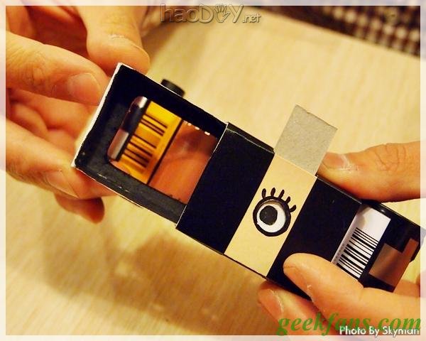 制作自制火柴盒相机