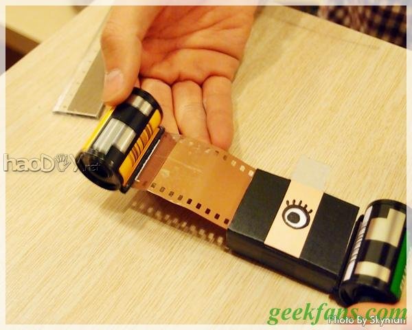 制作自制火柴盒相机