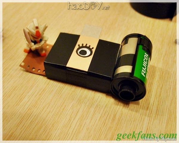 制作自制火柴盒相机