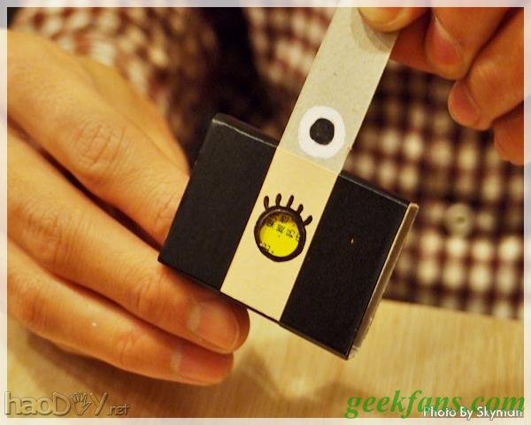 制作自制火柴盒相机