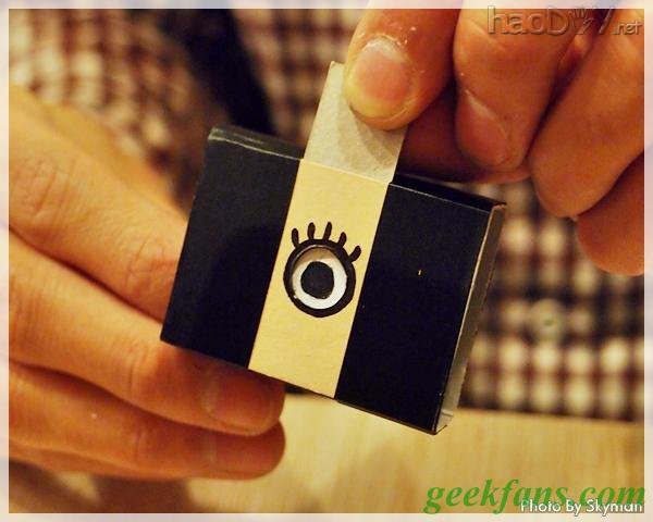 制作自制火柴盒相机