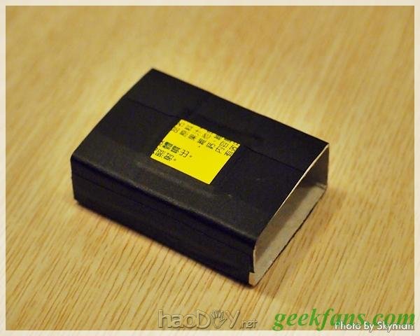 制作自制火柴盒相机