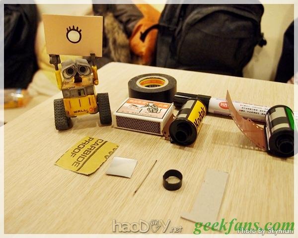 制作自制火柴盒相机