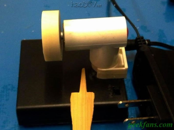 自制DIY微型泡沫机床