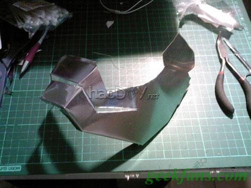 自制Iron Man钢铁侠头盔制作