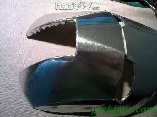 自制Iron Man钢铁侠头盔制作