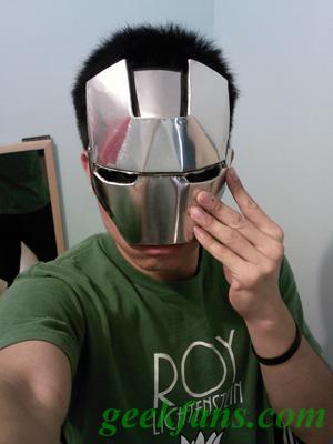 自制Iron Man钢铁侠头盔制作