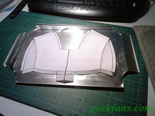 自制Iron Man钢铁侠头盔制作