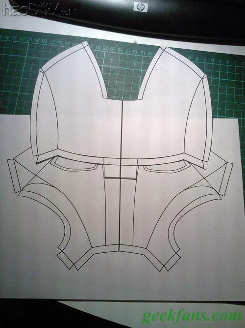 自制Iron Man钢铁侠头盔制作