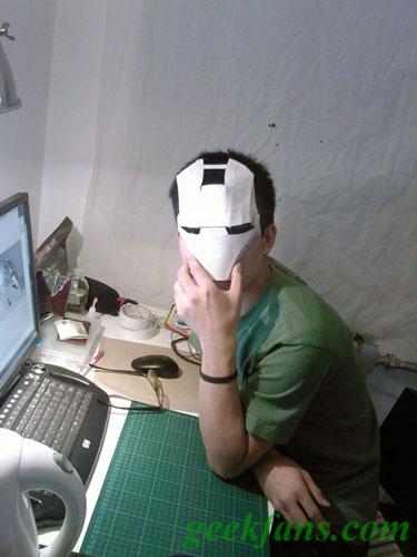 自制Iron Man钢铁侠头盔制作