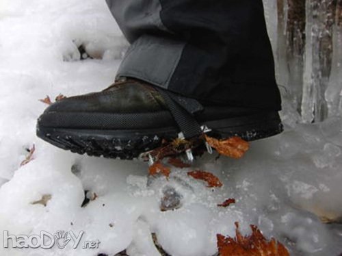 制作DIY高防滑性能登山鞋