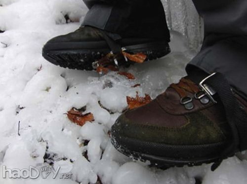 制作DIY高防滑性能登山鞋