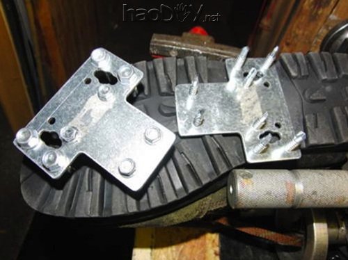 制作DIY高防滑性能登山鞋