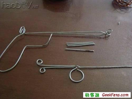 自制教你做把弹弓枪