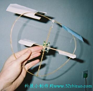 制作橡筋动力直升机