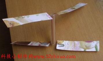 制作橡筋动力直升机