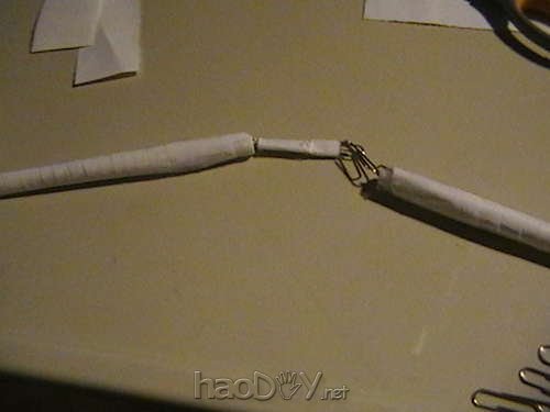 diy回形针双节棍