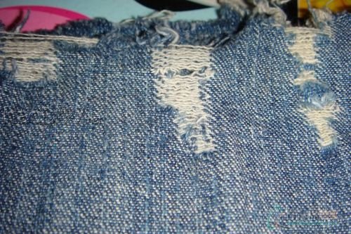 自制破洞牛仔裤自己搞定