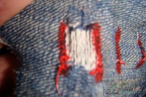 自制破洞牛仔裤自己搞定