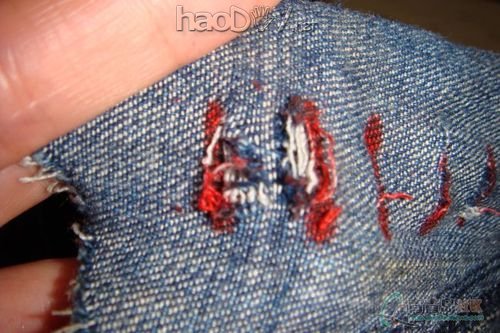 自制破洞牛仔裤自己搞定