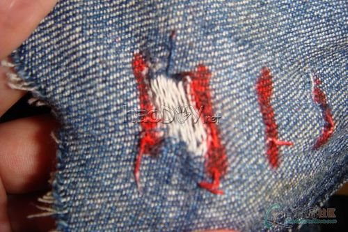 自制破洞牛仔裤自己搞定