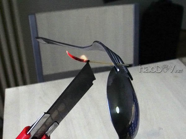 diy力的实验:刀尖上的平衡