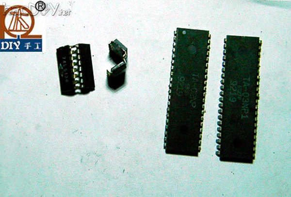 制作电子元件DIY坦克