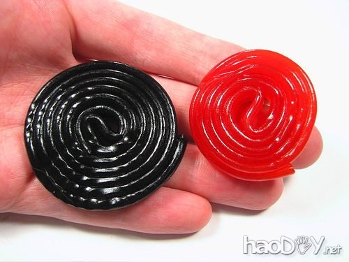 diy彩色的电路,尝起来是甜的~