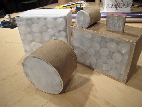 自制奇妙光魔盒:炫彩水立方!