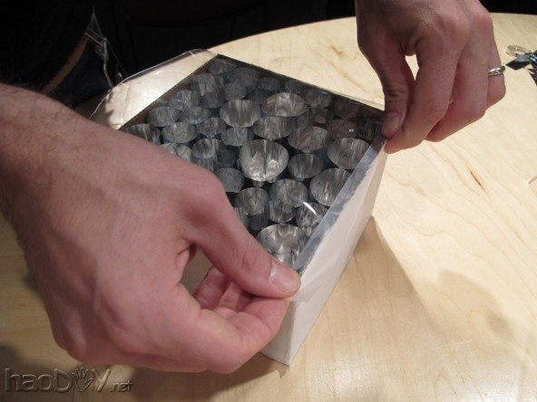 自制奇妙光魔盒:炫彩水立方!