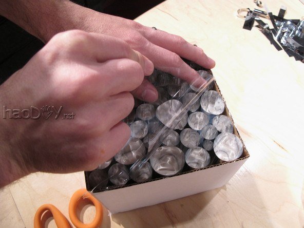 自制奇妙光魔盒:炫彩水立方!