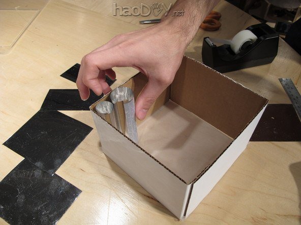 自制奇妙光魔盒:炫彩水立方!