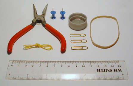 自制制作小玩具:图钉发射器