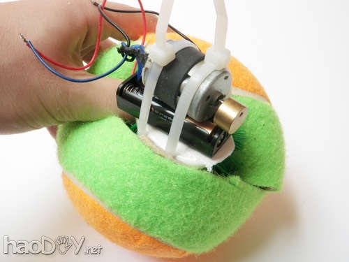 diy恶作剧DIY:自己会动的网球