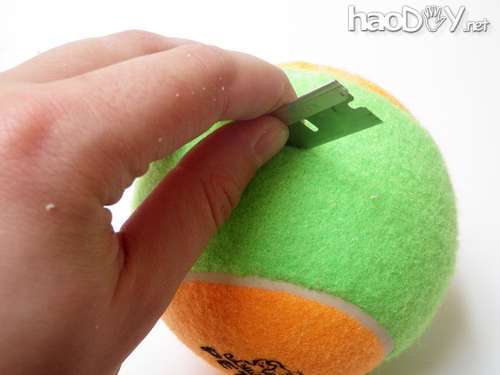 diy恶作剧DIY:自己会动的网球