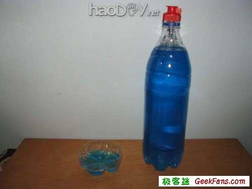 自制用矿泉水瓶吹泡泡