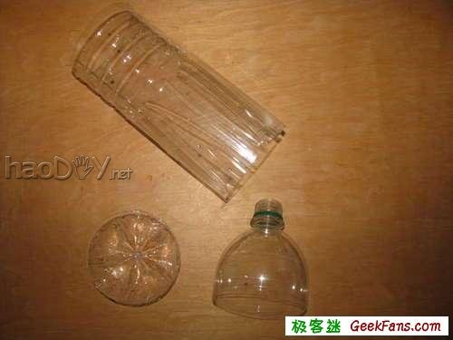 自制用矿泉水瓶吹泡泡
