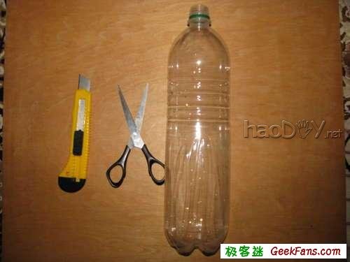 自制用矿泉水瓶吹泡泡