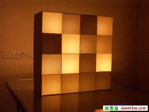 自制浪漫烛光大屏风 随机显示屏DIY