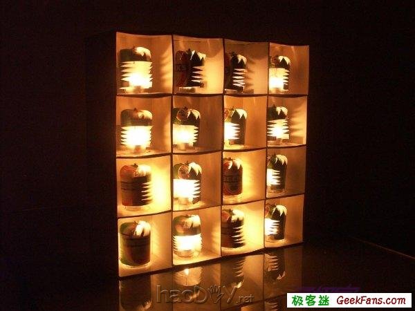 自制浪漫烛光大屏风 随机显示屏DIY