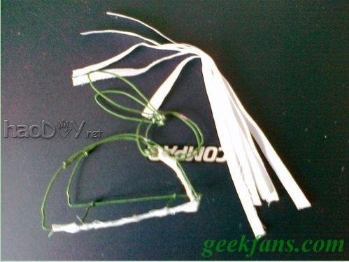 自制中秋灯笼制作:兔子花灯