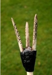 自制户外捕鱼:鱼叉的制作方法