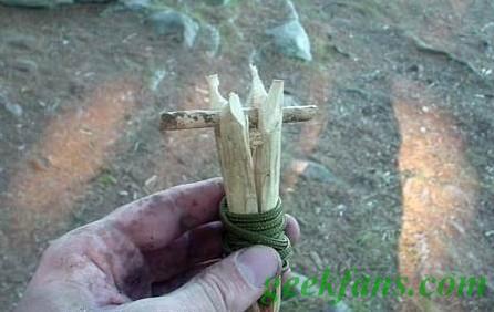 自制户外捕鱼:鱼叉的制作方法