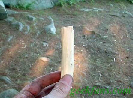 自制户外捕鱼:鱼叉的制作方法