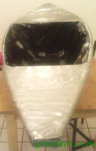 自制PVC管快速造船法