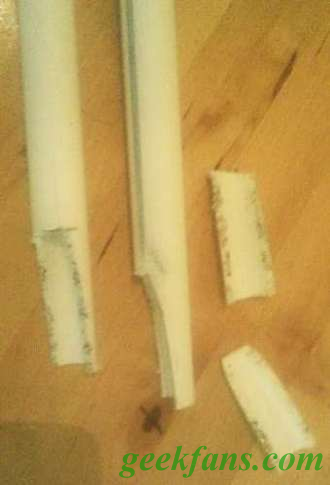 自制PVC管快速造船法