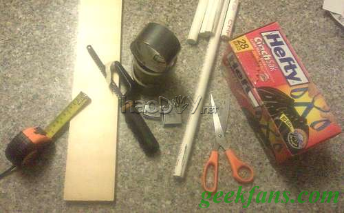 自制PVC管快速造船法