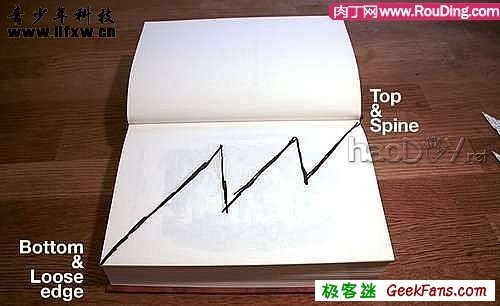 diy用废旧书本制作圣诞树